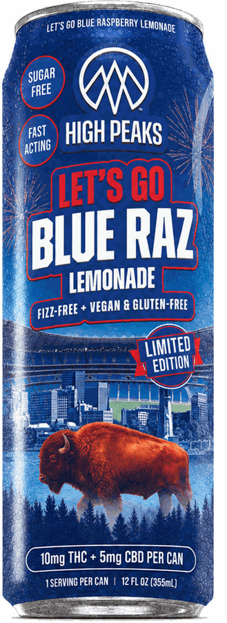 High Peaks Let's Go Blue Raz Lemonade