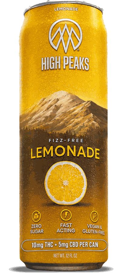 High Peaks Sparkling Lemonade can