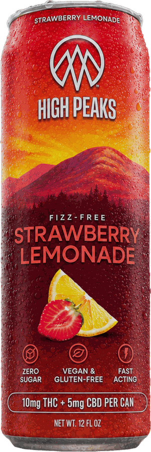High Peaks Strawberry Lemonade, new packaging
