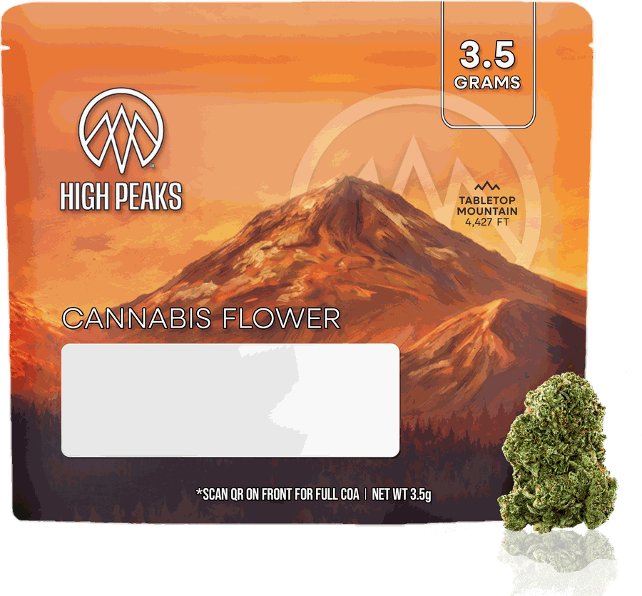 High Peaks Silver Sunshine Flower
