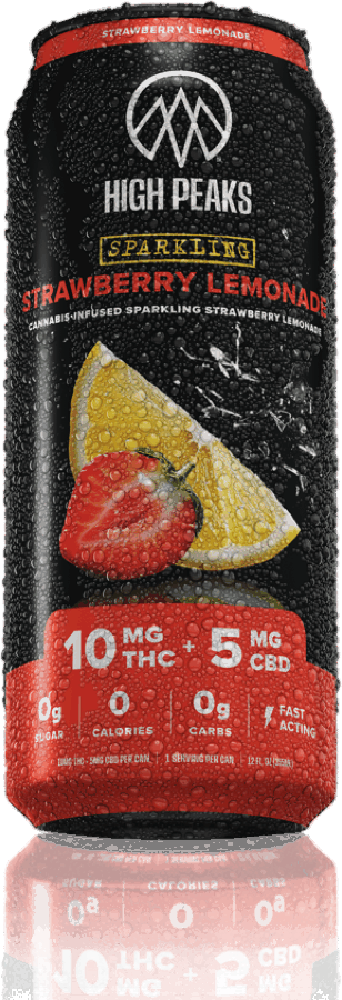 High Peaks Strawberry Lemonade, current packaging