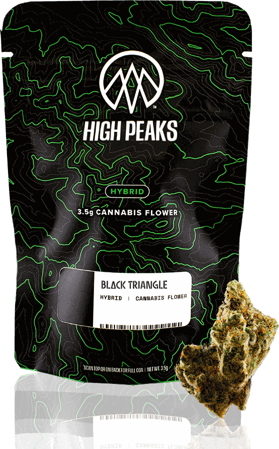 High Peaks Black Triangle Flower