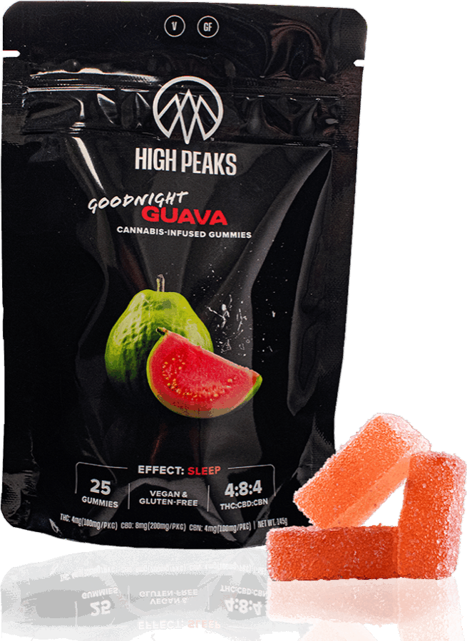 High Peaks Goodnight Guava Gummies