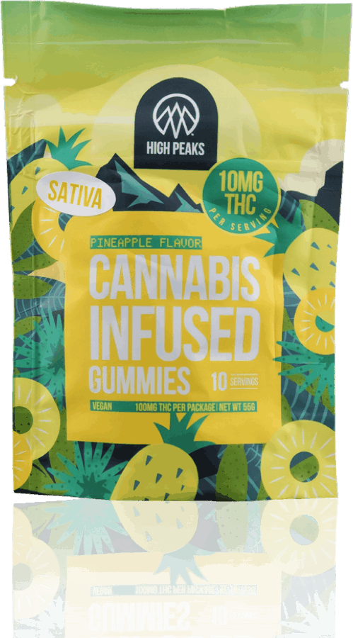 High Peaks Pineapple Gummies