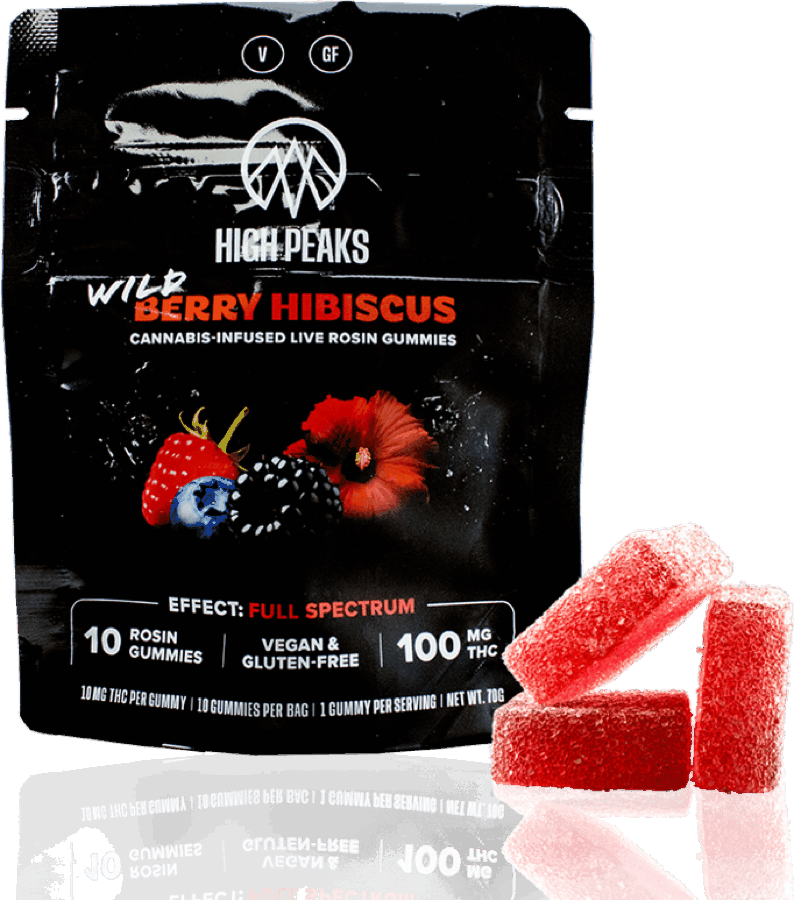 High Peaks Wild Berry Hibiscus Gummies