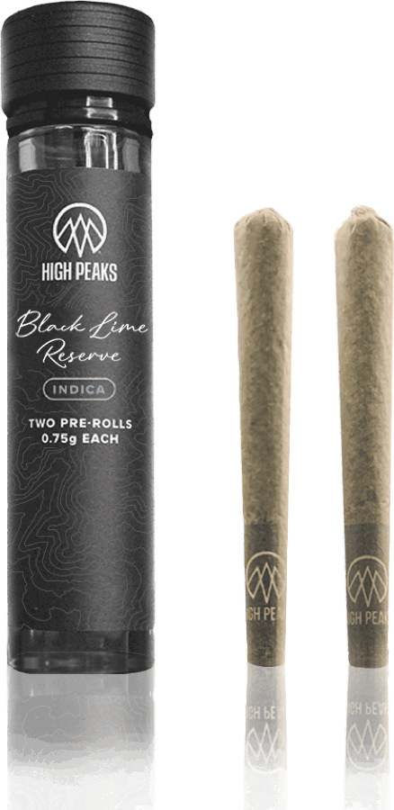 High Peaks Black Lime Reserve Pre-Rolls
