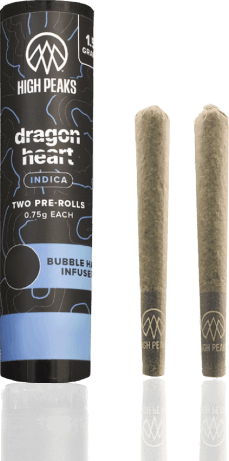 High Peaks Infused Dragon Heart Pre-Rolls