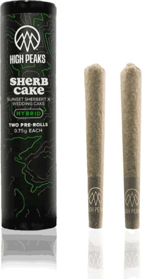 High Peaks Sherb Cake Pre-Rolls