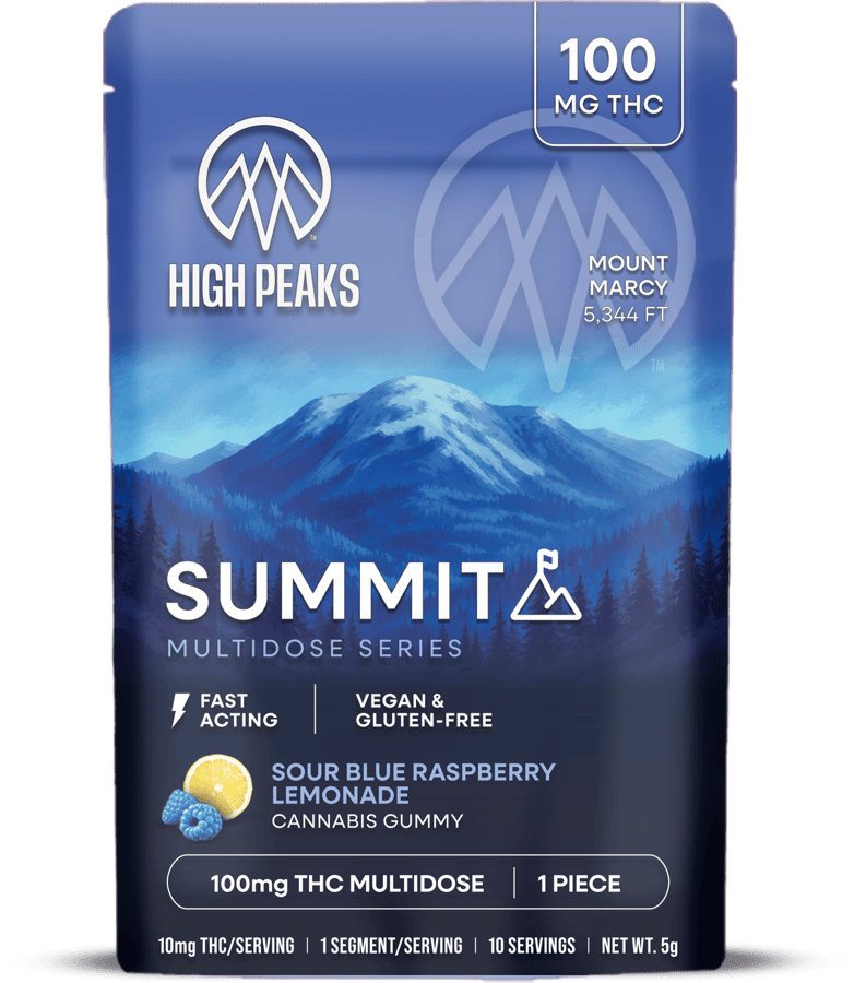 High Peaks Sour Blue Raspberry Lemonade