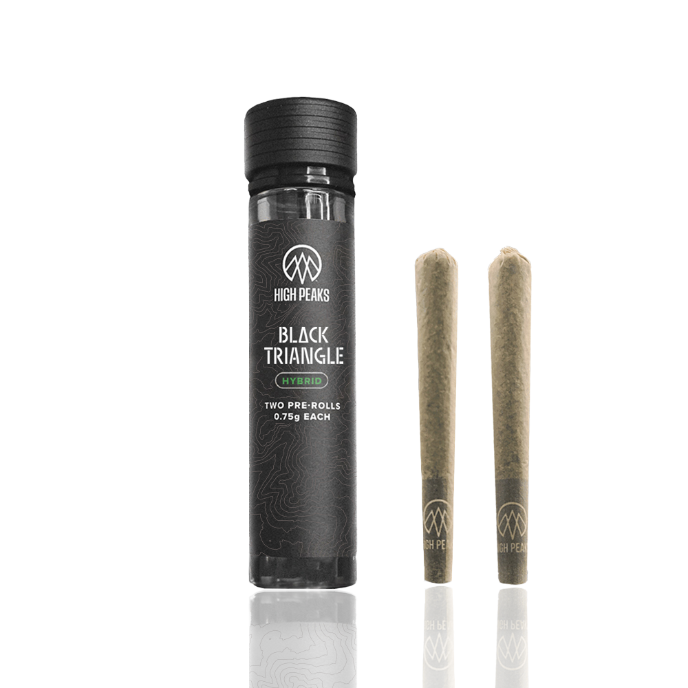 high peaks pre rolls strain Black Triangle