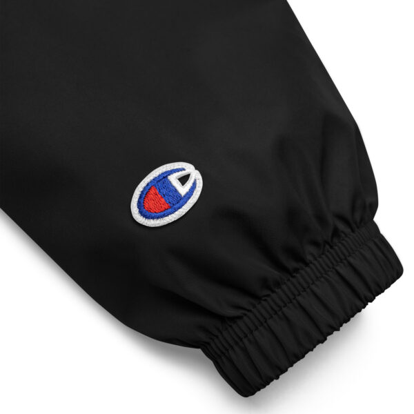 Foundations Embroidered Champion "Packable" Rain Jacket - Image 4
