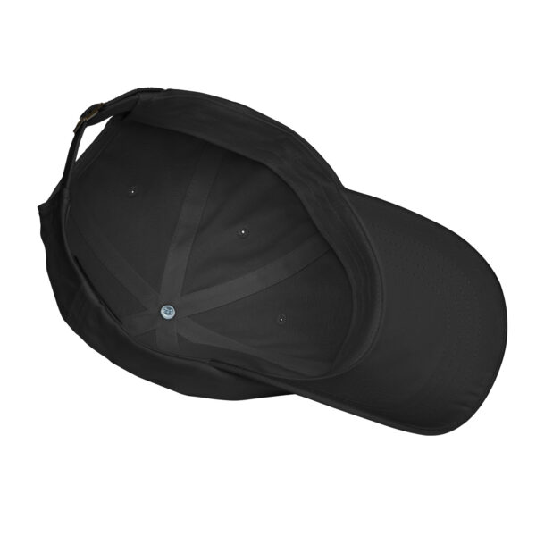 Invisible Stitch Black Cap - Image 4