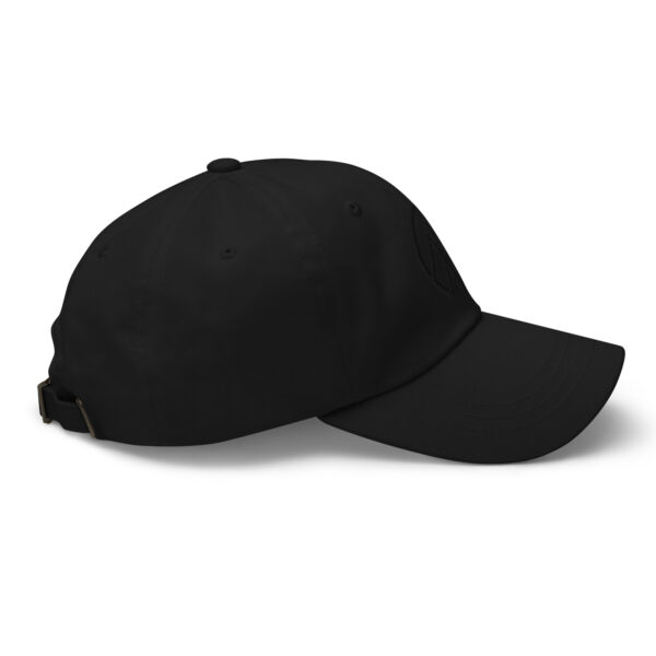 Invisible Stitch Black Cap - Image 3