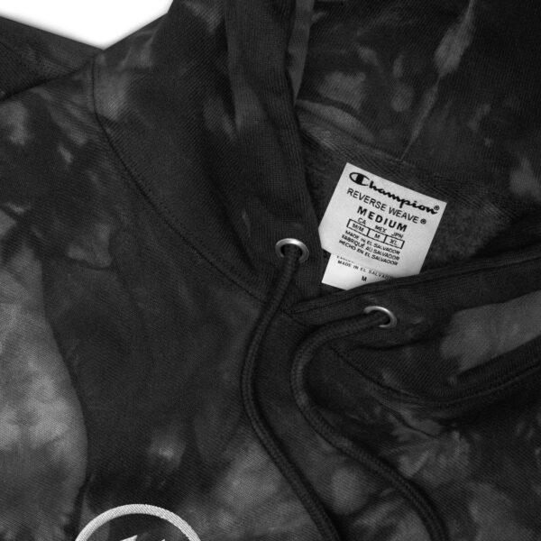 Graphite Embroidered Champion Hoodie - Image 4