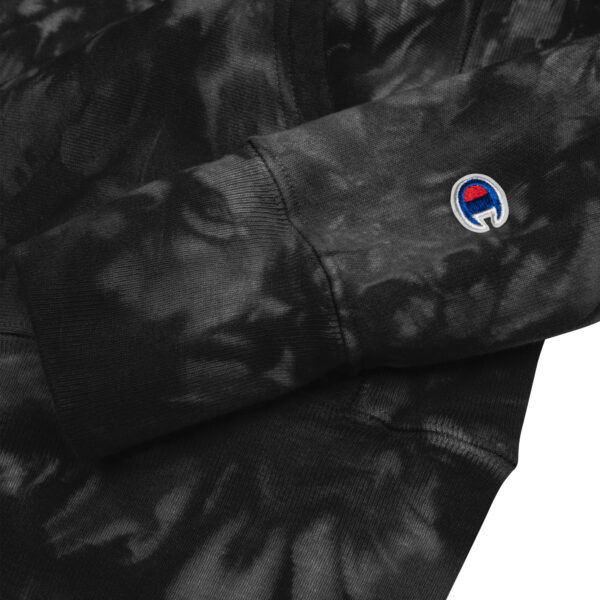 Graphite Embroidered Champion Hoodie - Image 5