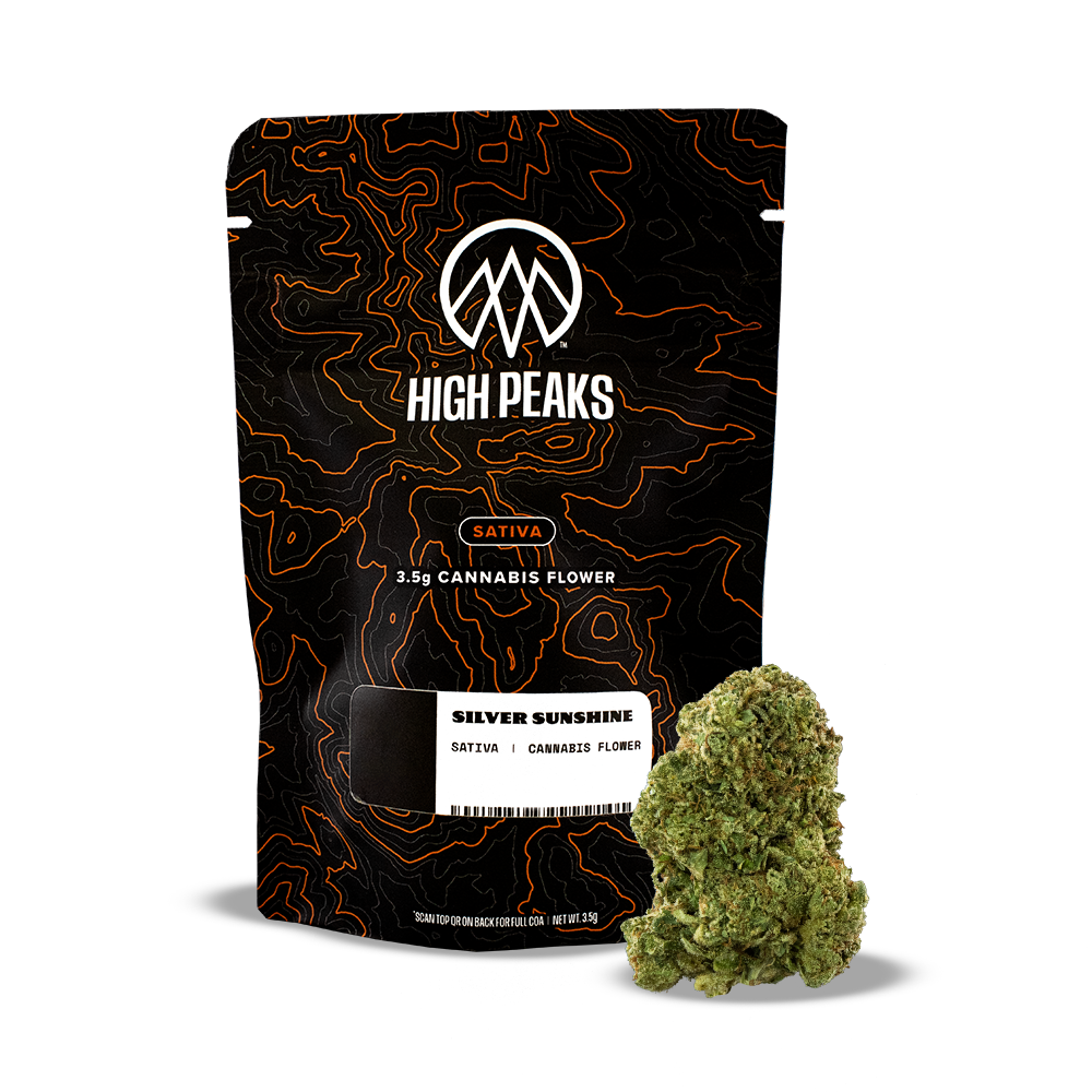 Silver Sunshine: Cannabis Flower - High Peaks